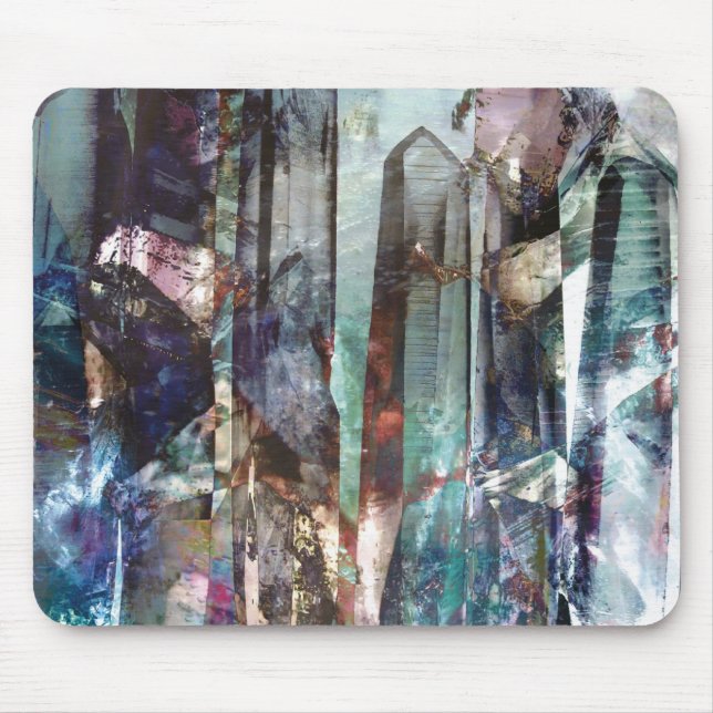 Crystalline gåvor för abstrakt 2 musmatta (Framsidan)