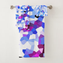 Crystalline sjöhanddukuppsättning av konstnären