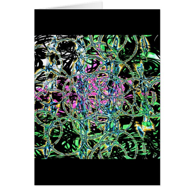 Crystallite 1 hälsningskort (Framsidan)