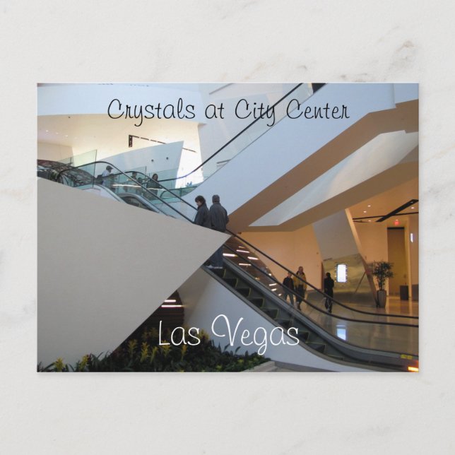 Crystals at City Center, Las Vegas Vykort (Framsida)