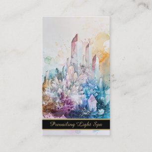 *~* Crystals Guld Rainbow QR Drip AP90 Artsy Visitkort