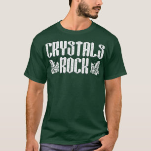 Crystals Harder Than Sten Stone Inslag Crystal 4 T Shirt