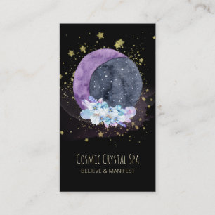 *~* Crystals Måne Himlar Cosmos Stars Universe Visitkort
