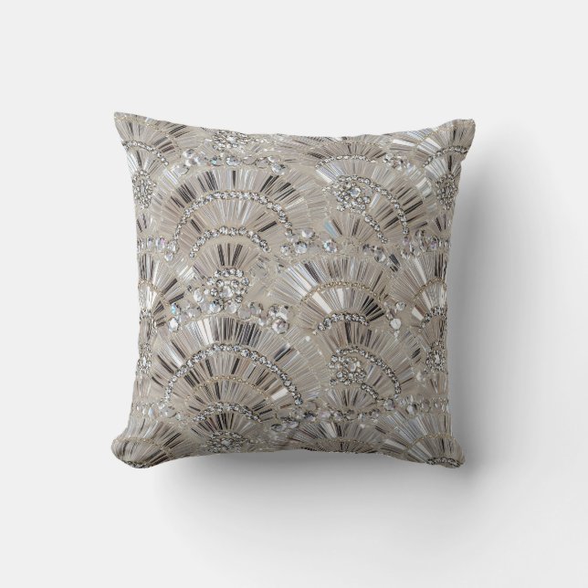 Crystals Throw Pillow Kudde (Framsida)