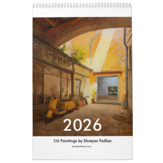 CS2 Oljemålningar Kalender av Shreyasfineart