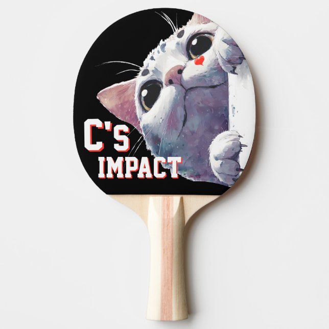 C's IMPACT Cute Cat  Pingisracket (Framsidan)