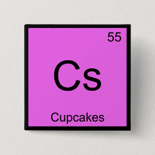 Cs - Muffins Chemistry Inslag Symbol Dessert Tee Knapp