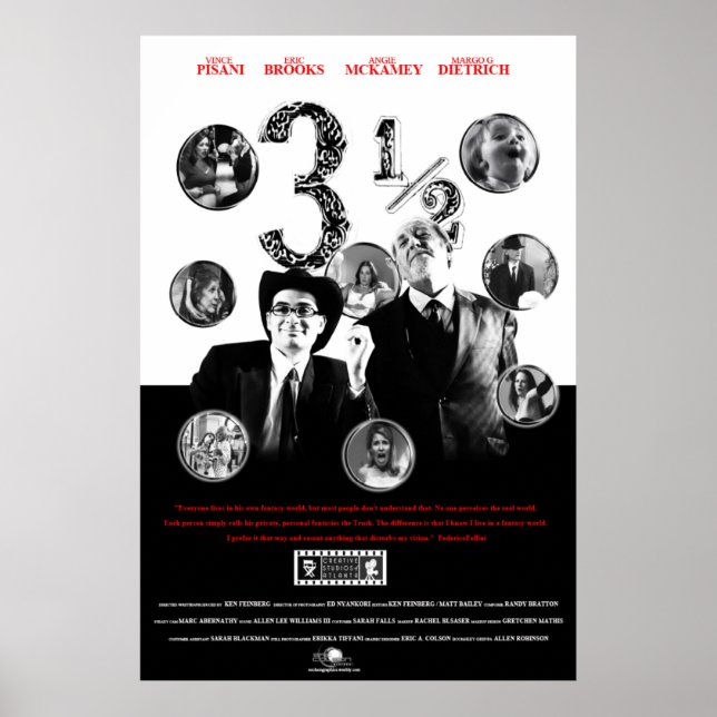 CSA 3 1/2 27X40-filmPoster Poster (Framsidan)