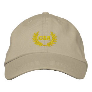 CSA med lagerbehållare (broderade) Broderad Keps