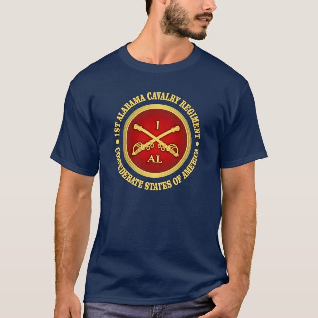 CSC - 1st Alabama Cavalry T-shirt (Framsida)