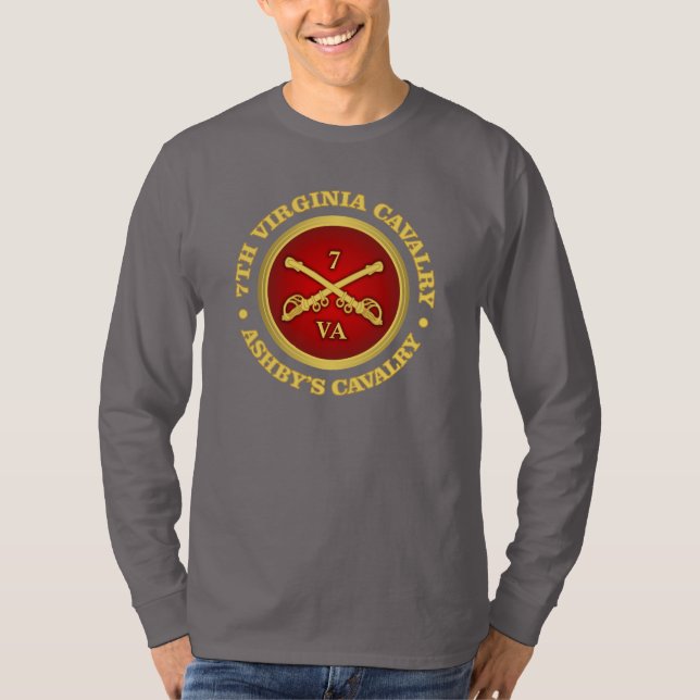CSC-7:e Virginia Cavalry (Ashby's Cavalry) Tee (Framsida)