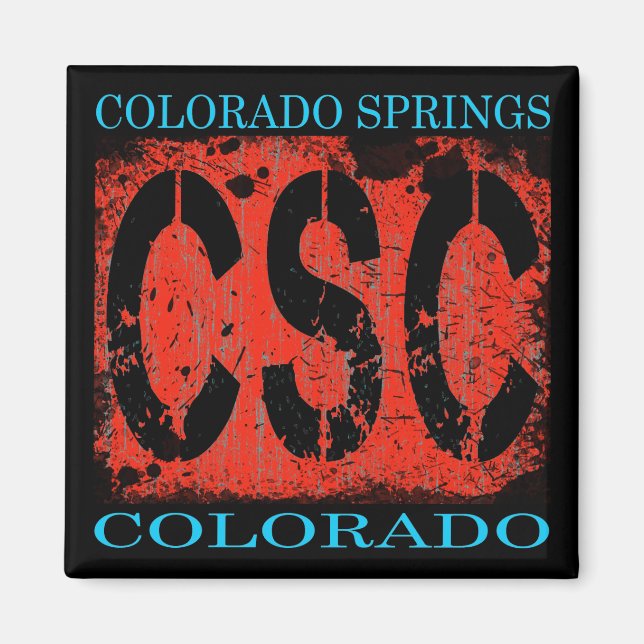 CSC COLORADO VÅR COLORADO MAGNET (Framsidan)