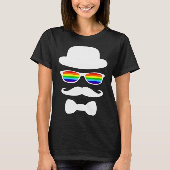 CSD LGBTQIA Parade Acceptance Ally Flag Love Proud T Shirt (Framsida)
