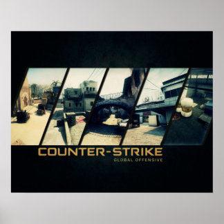 CSGO KARTOR HQ POSTER