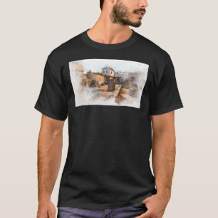 CSGO Vattenfärgsdamm 2 Karta Poster   T Shirt