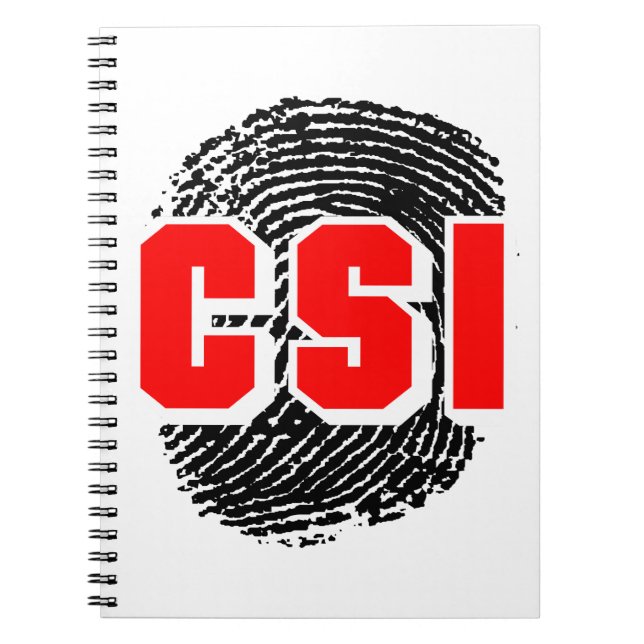 CSI ANTECKNINGSBOK (Framsidan)