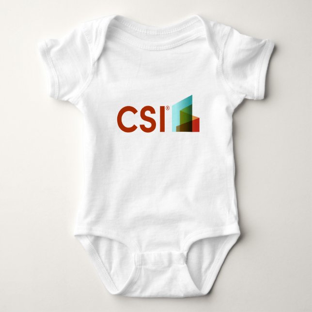 CSI Baby One-Biet T Shirt (Framsida)