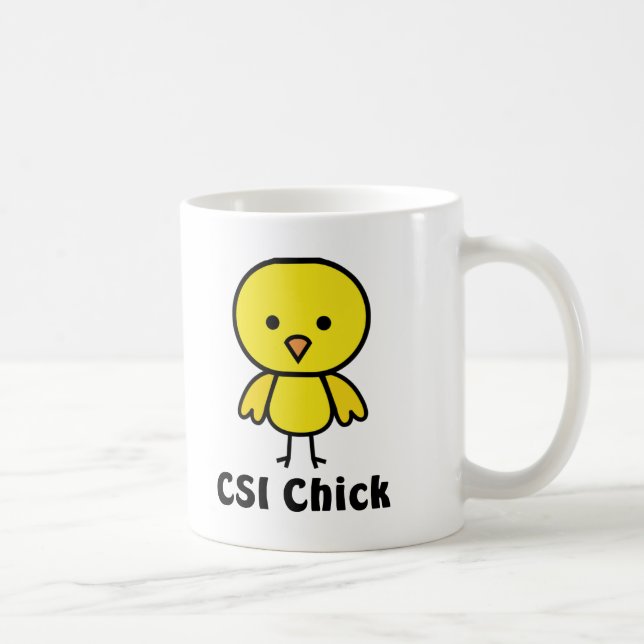 CSI-chick Kaffemugg (Höger)