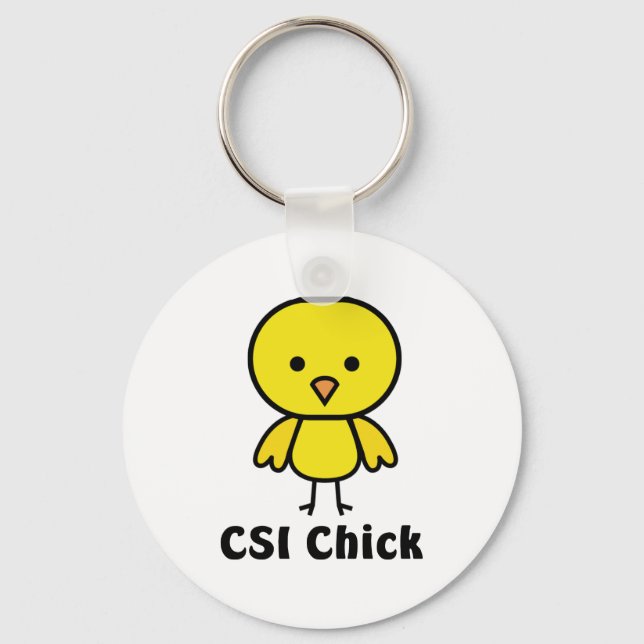 CSI-Chick Nyckelring (Framsida)