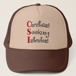 CSI Christian Acronymn Truckerkeps