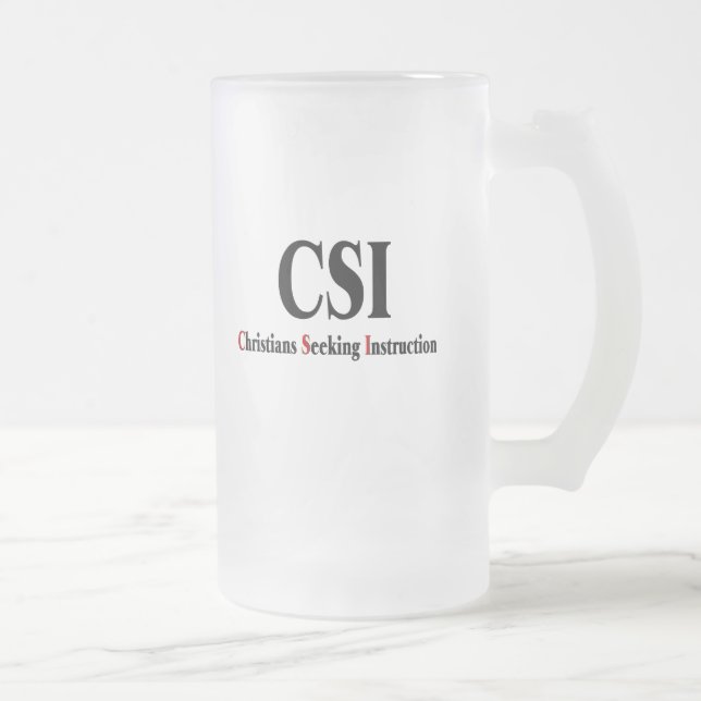 CSI Christians Frostat Ölglas (Höger)