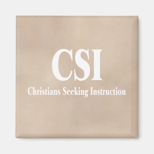 CSI Christians Magnet (Framsidan)