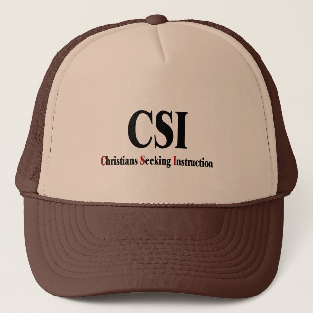 CSI Christians Truckerkeps (Framsida)