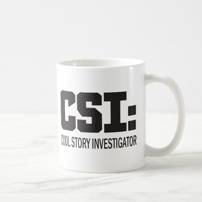 CSI: CoolStory Investigator Kaffemugg (Höger)