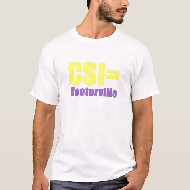 CSI Hooterville Tee Shirt (Framsida)
