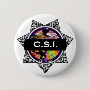 CSI Las Vegas TV Show Button Gift Knapp