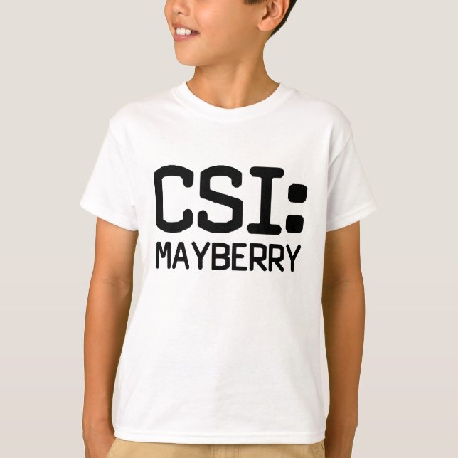 CSI Mayberry Tee (Framsida)