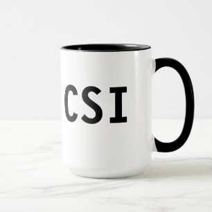 CSI-mugg Mugg