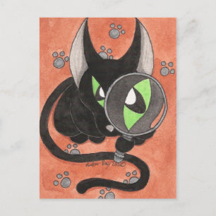 CSI Onyx Cat Vykort