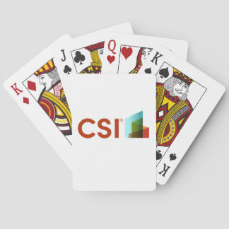 CSI-uppspelningskort Casinokort