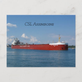 CSL Assiniboine-vykort Vykort