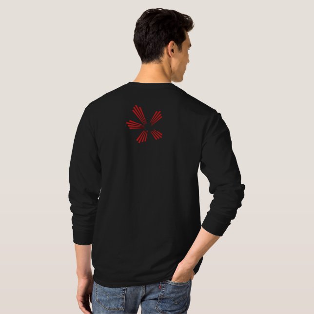 CSL St Augustine Red Bloom Longsleeve T-Shirt (Hel baksida)