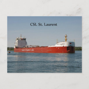 CSL St. Laurent postkort Vykort