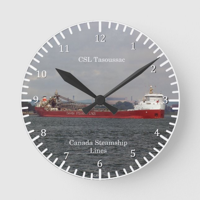 CSL Tadoussac röd klocka (Framsida)