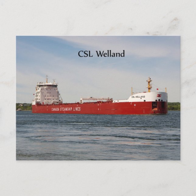 CSL Welland-vykort Vykort (Framsida)