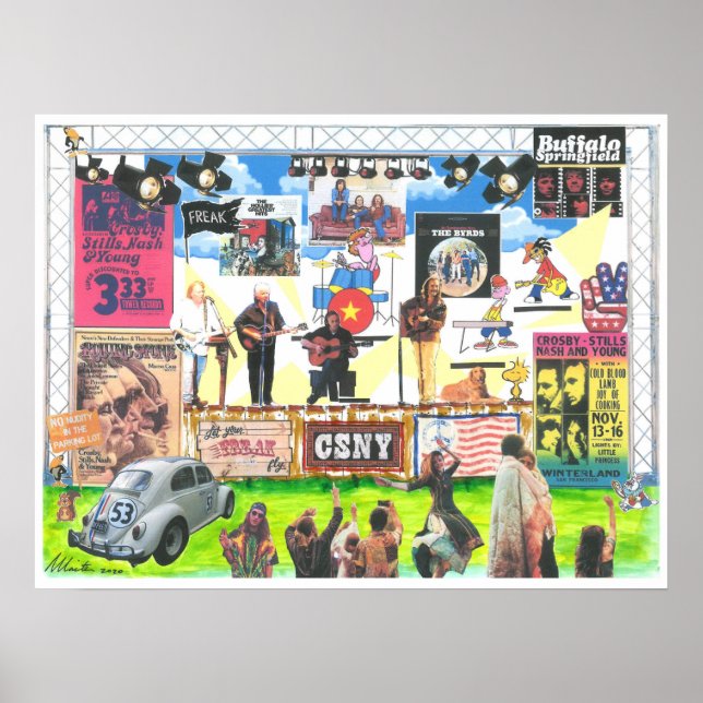 CSNY POSTER (Framsidan)