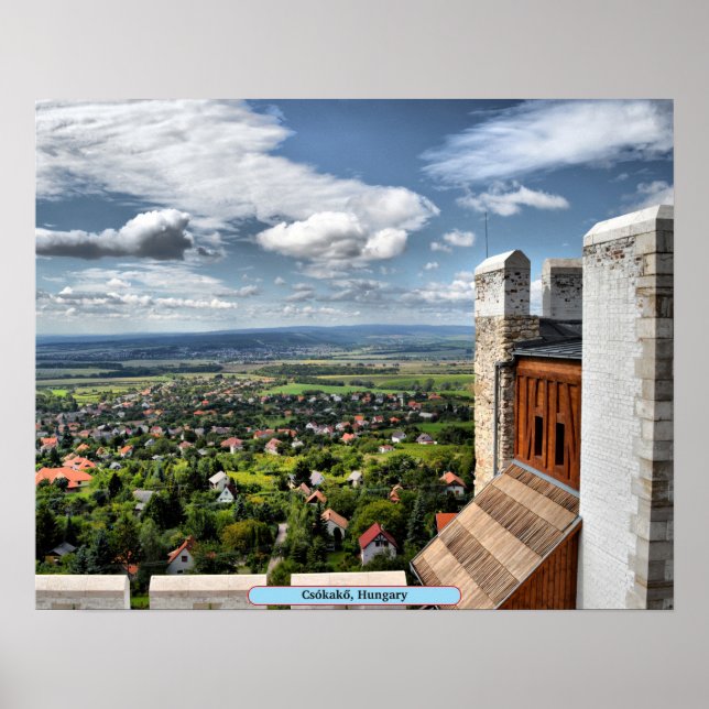 Csókakő, Ungern Poster (Framsidan)