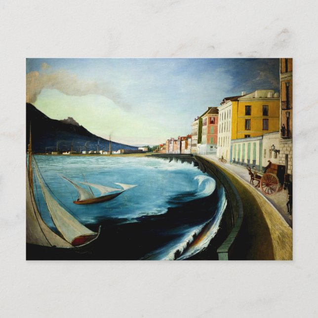 Csontvary- Castellammare di Stabia Vykort (Framsida)