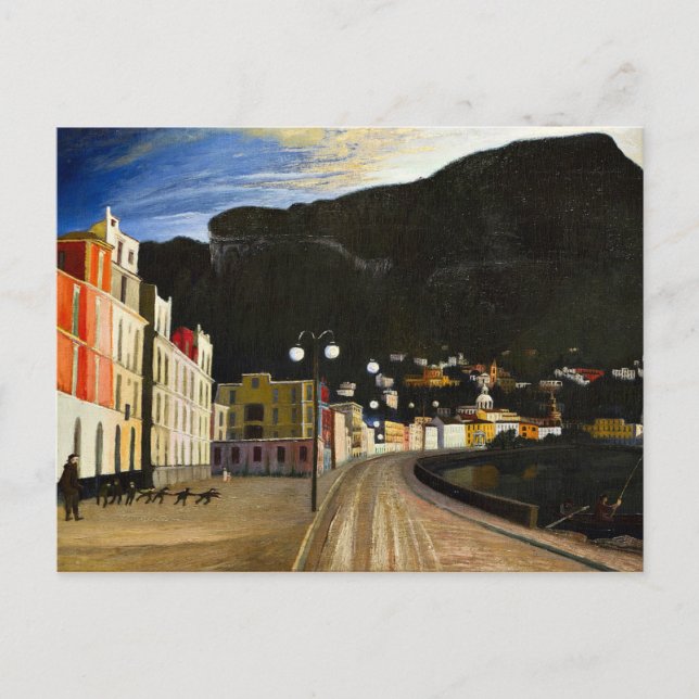 Csontvary - Fiske i Castellammare Vykort (Framsida)