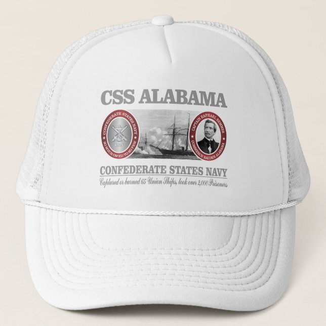 CSS Alabama (CSN) Truckerkeps (Framsida)