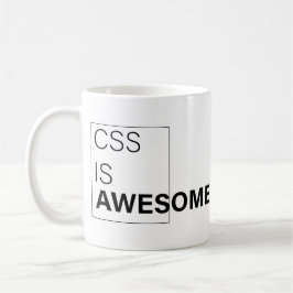 Css är fantastisk, Sarcastic Gifts for programmmer Kaffemugg