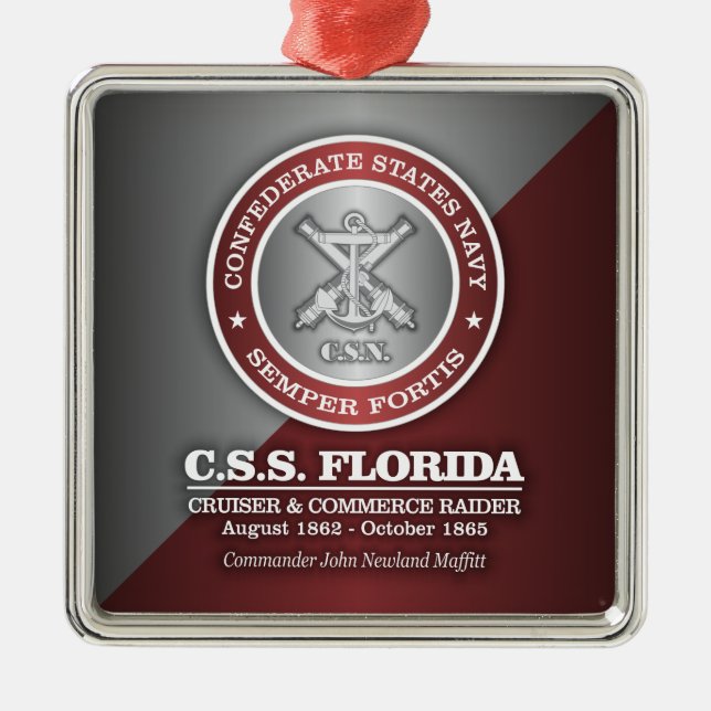 CSS Florida Julgransprydnad Metall (Framsidan)