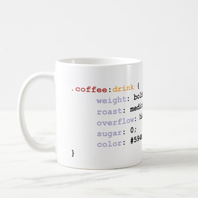 Css-kaffe Kaffemugg (Vänster)