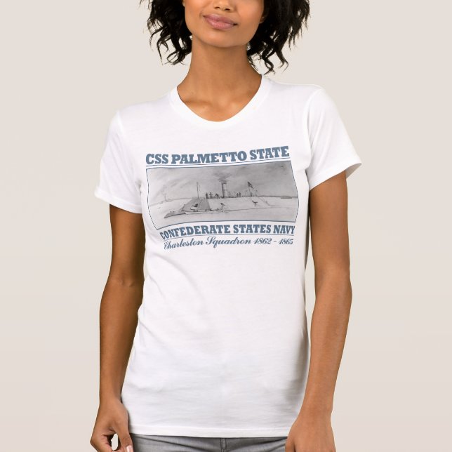 CSS Palmetto-tillstånd T-shirt (Framsida)