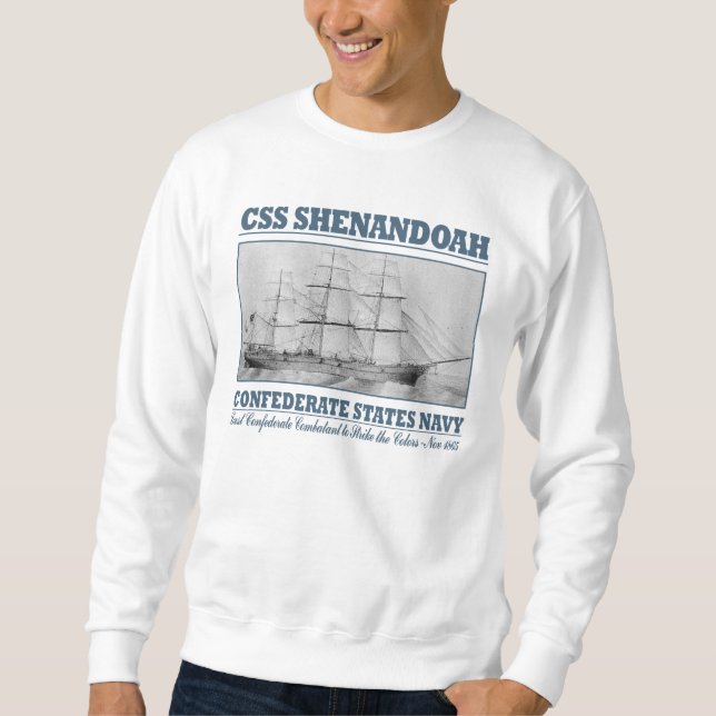 CSS Shenandoah Långärmad Tröja (Framsida)