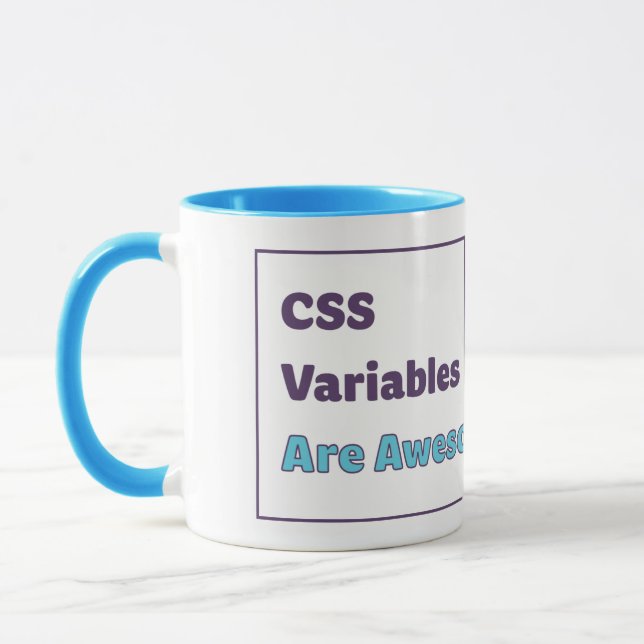 Css-variabler är enorma mugg (Vänster)